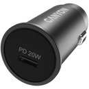 CANYON auto lādētājs C-20 PD 20W USB-C Melns