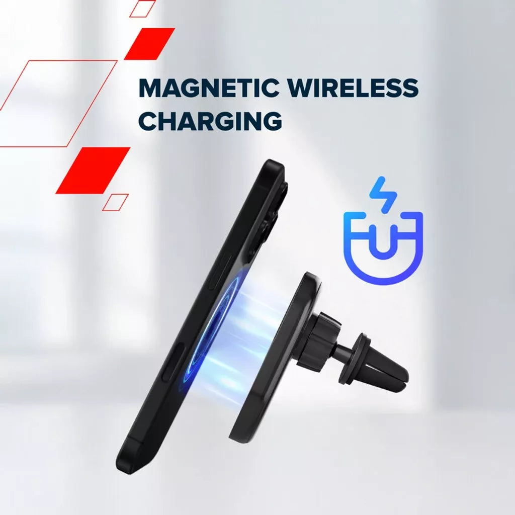 Беспроводное автомобильное зарядное устройство CANYON OnGrip 105 15 Вт Qi2 черный