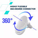 CANYON bezvadu automašīnas lādētājs OnGrip 105 15W Qi2 Balts