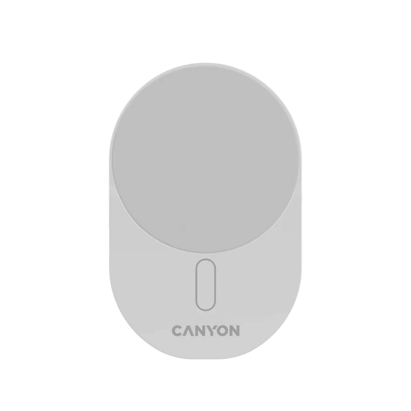 CANYON bezvadu automašīnas lādētājs OnGrip 105 15W Qi2 Balts