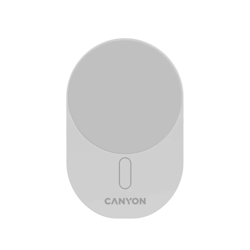 CANYON bezvadu automašīnas lādētājs OnGrip 105 15W Qi2 Balts