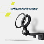 CANYON OnGrip 11 magnētiskais telefona turētājs ar klipsi, MagSafe, melns