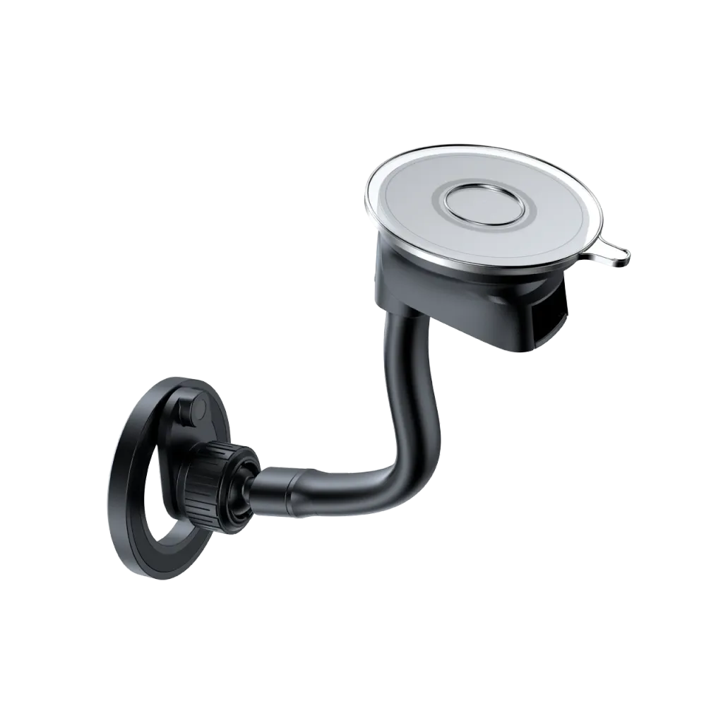 CANYON OnGrip 12 magnētiskais auto telefona turētājs, MagSafe, 2 stiprinājumi, melns