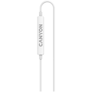 Наушники CANYON SEP-6 TYPE-C HiRes sound White