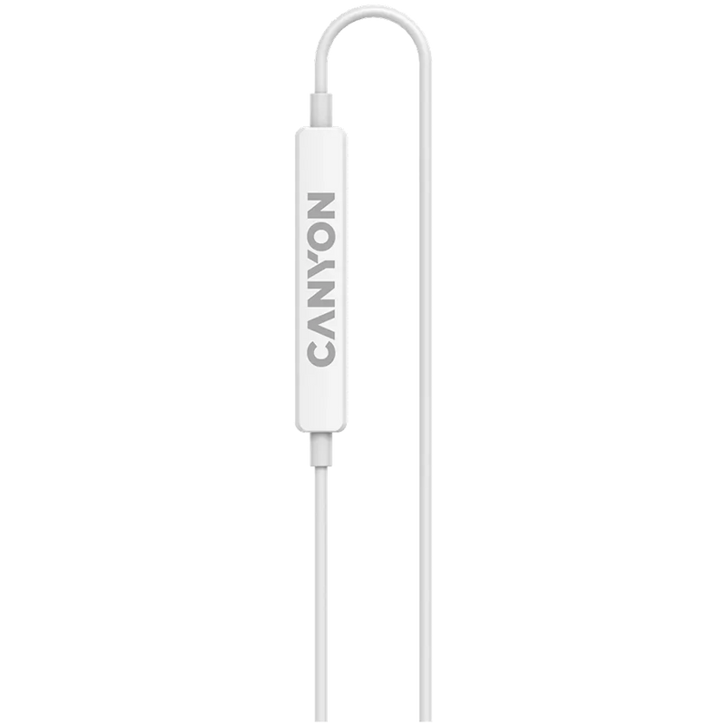 Наушники CANYON SEP-6 TYPE-C HiRes sound White