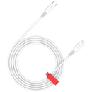 CANYON 27W kabelis USB-C uz Lightning (ar Power Delivery atbalstu, 2 m) balts