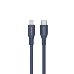 Кабель CANYON USB-C to Lightning для зарядки и синхронизации данных для iPad, iPhone и AirPods с поддержкой быстрой зарядки PD до 60 Вт (3 A) и передачи данных до 480 Мбит/с. Сертифицирован MFI, 1 м, синий