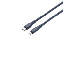 CANYON USB-C uz Lightning kabelis uzlādei un datu sinhronizācijai iPad, iPhone un AirPods ierīcēm ar līdz 60 W (3 A) PD ātro uzlādi un līdz 480 Mb/s datu pārraidi. MFI sertificēts, 1m, zils