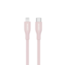 CANYON USB-C Lightning-kaabel laadimiseks ja andmete sünkroniseerimiseks iPadile, iPhone'ile ja AirPodidele kuni 60 W (3 A) PD kiirlaadimisega ja kuni 480 Mbps andmeedastusega. MFI sertifitseeritud, 1 m, roosa