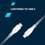 Кабель CANYON USB-C to Lightning для зарядки и синхронизации данных для iPad, iPhone и AirPods с поддержкой быстрой зарядки PD до 60 Вт (3 A) и передачи данных до 480 Мбит/с. Сертифицирован MFI, 1 м, белый