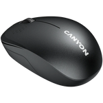 CANYON MW-04 Bluetooth bezvadu optiskā pele, 1200 dpi, 3 pogas, melna