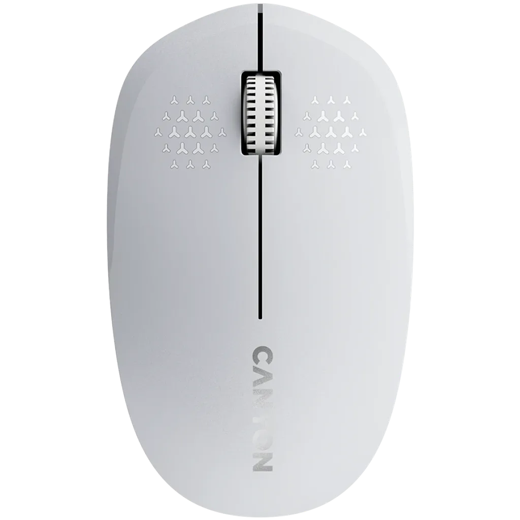 CANYON MW-04 Bluetooth bezvadu optiskā pele, 1200 dpi, 3 pogas, balta