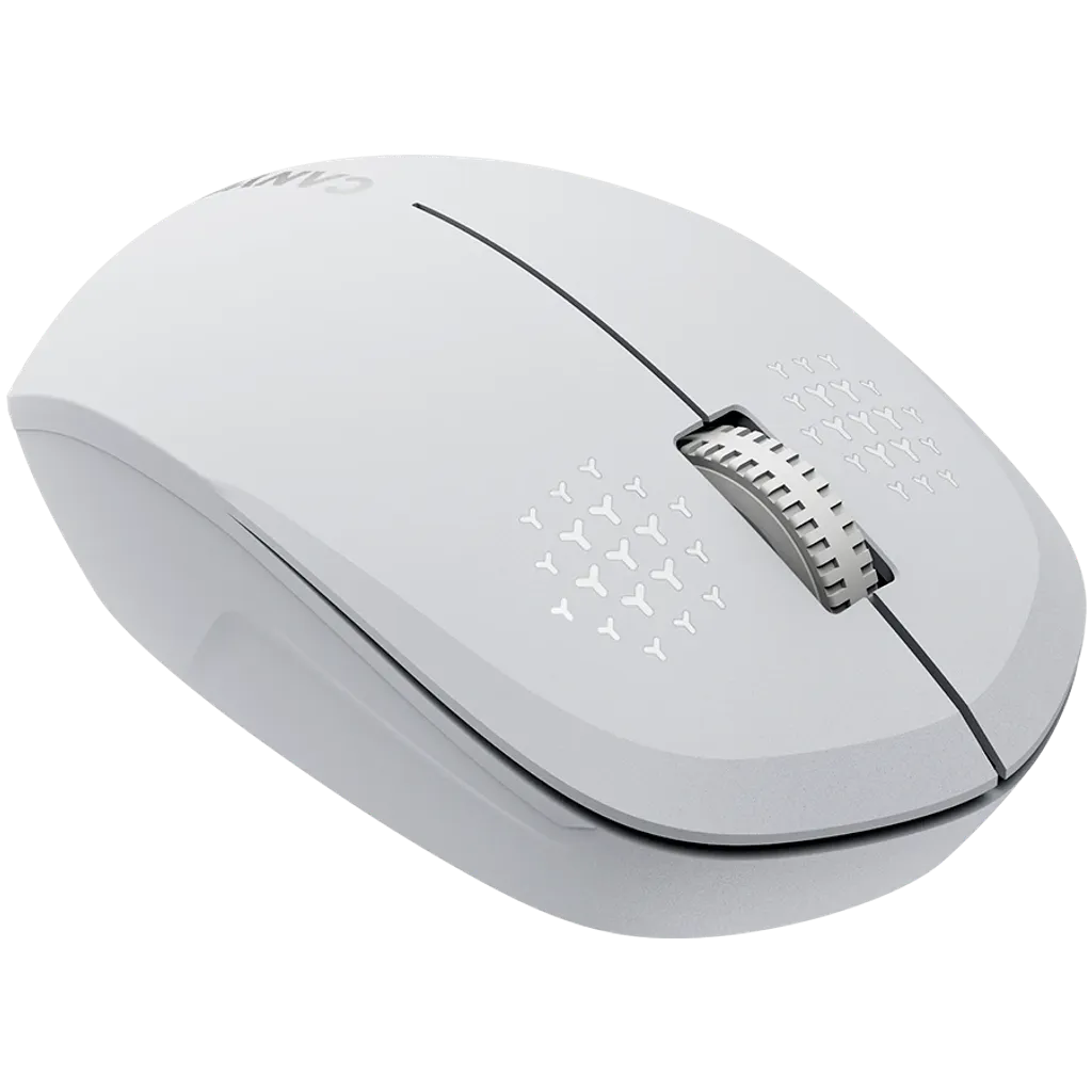 CANYON MW-04 Bluetooth bezvadu optiskā pele, 1200 dpi, 3 pogas, balta