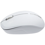 CANYON MW-04 Bluetooth bezvadu optiskā pele, 1200 dpi, 3 pogas, balta