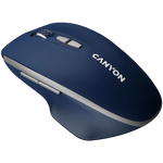 CANYON MW-21 bezvadu optiskā pele, 1600 dpi, 7 pogas, zila