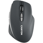 CANYON MW-21 bezvadu optiskā pele, 1600 dpi, 7 pogas, tumši pelēka
