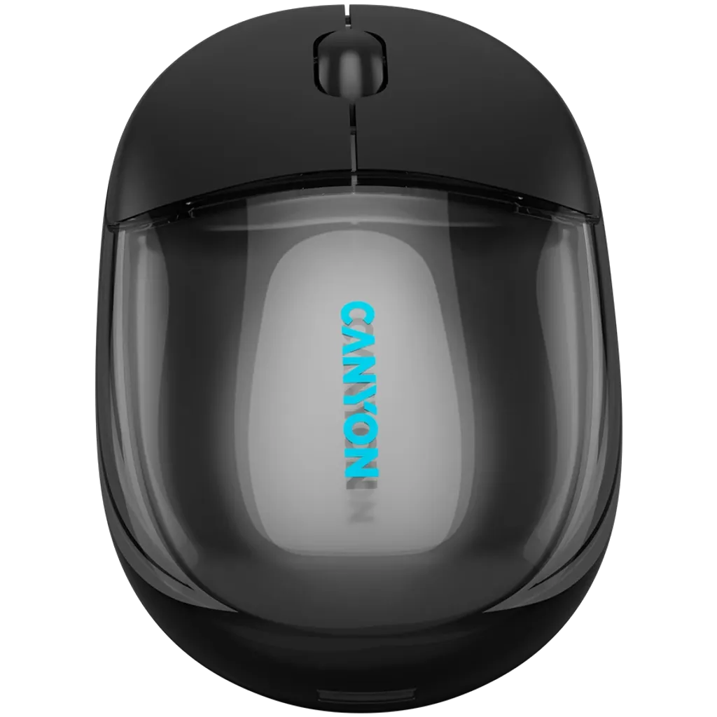 CANYON OnClick 24 bezvadu optiskā pele, 1200 dpi, Bluetooth, melna