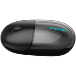 CANYON OnClick 24 bezvadu optiskā pele, 1200 dpi, Bluetooth, melna