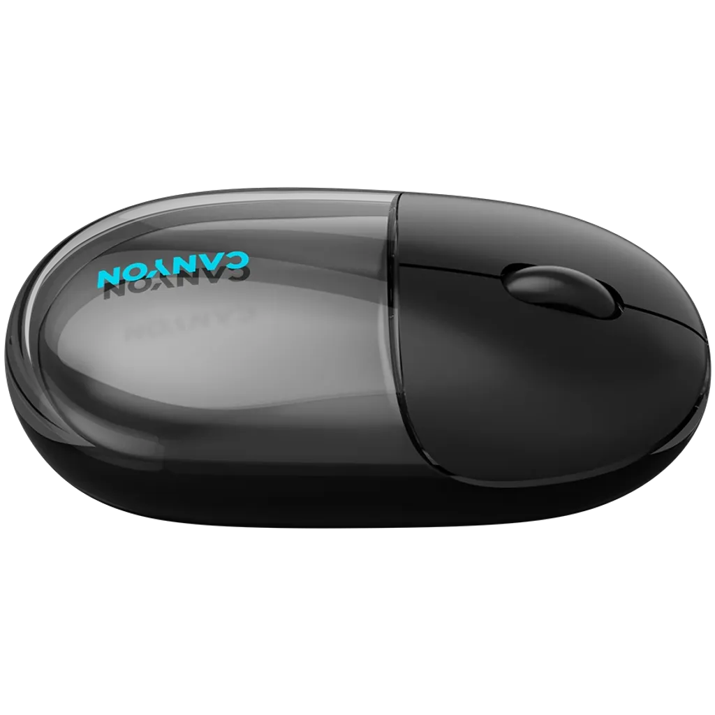 CANYON OnClick 24 bezvadu optiskā pele, 1200 dpi, Bluetooth, melna