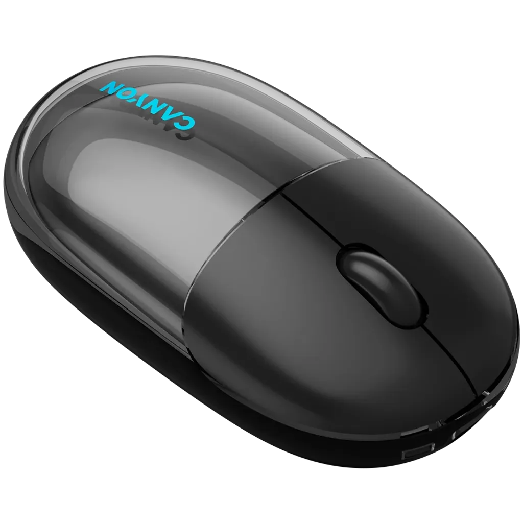 CANYON OnClick 24 bezvadu optiskā pele, 1200 dpi, Bluetooth, melna