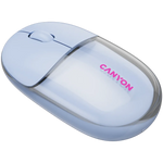 CANYON OnClick 24 bezvadu optiskā pele, 1200 dpi, Bluetooth, zila