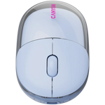 CANYON OnClick 24 bezvadu optiskā pele, 1200 dpi, Bluetooth, zila