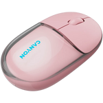 CANYON OnClick 24 bezvadu optiskā pele, 1200 dpi, Bluetooth, rozā