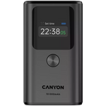 CANYON Внешний аккумулятор OnPower 130 TFT 10 000 мАч PD30W темно-серый