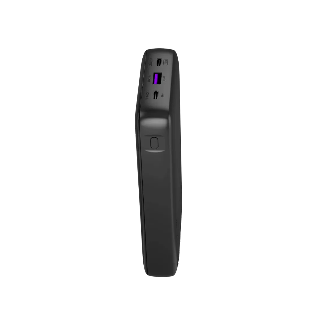 CANYON ārējais akumulators OnPower 240 ultra-ātrā uzlāde PD3.1 25 000 mAh 140W ar digitālo displeju, Tumši pelēks