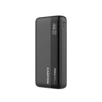 CANYON ārējais akumulators OnPower 240 ultra-ātrā uzlāde PD3.1 25 000 mAh 140W ar digitālo displeju, Tumši pelēks
