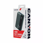 CANYON ārējais akumulators OnPower 240 ultra-ātrā uzlāde PD3.1 25 000 mAh 140W ar digitālo displeju, Tumši pelēks