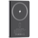 CANYON OnPower 505 Slim MagSafe 5000 mAh PD20W External Battery, Dark Gray