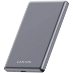 CANYON OnPower 505 Slim MagSafe 5000 mAh PD20W External Battery, Dark Gray