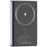 CANYON ārējā baterija OnPower 510 Slim MagSafe 10000 mAh PD20W Tumši pelēka