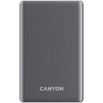 CANYON ārējā baterija OnPower 510 Slim MagSafe 10000 mAh PD20W Tumši pelēka
