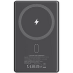 CANYON ārējā baterija OnPower 510 Slim MagSafe 10000 mAh PD20W Tumši pelēka