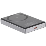 CANYON ārējā baterija OnPower 510 Slim MagSafe 10000 mAh PD20W Tumši pelēka