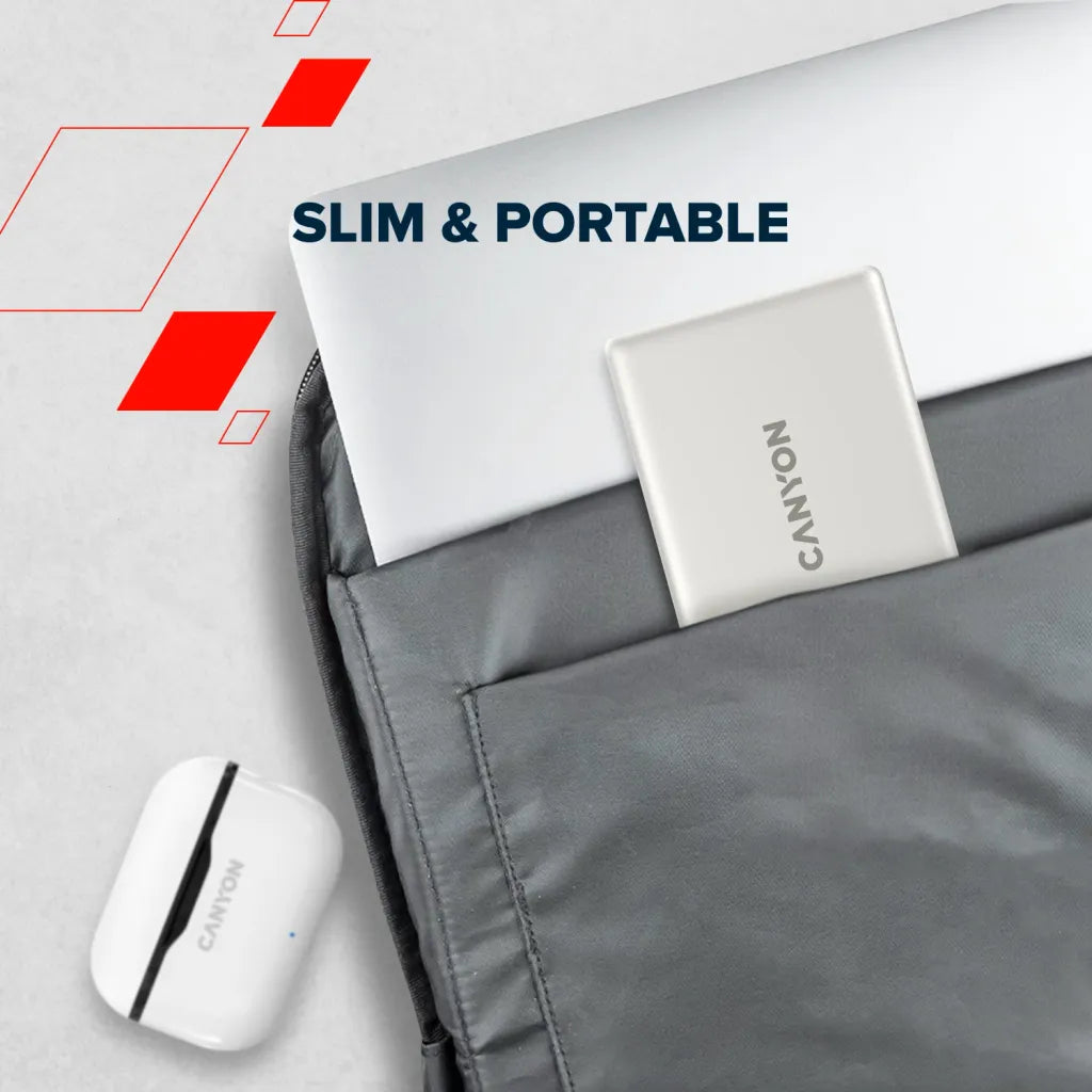 20W CANYON OnPower 511 10000mAh MagSafe powerbanka, melna