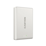CANYON OnPower 511 20W 10000mAh magnētiskā MagSafe powerbanka, pelēka
