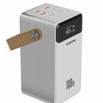 CANYON Power Bank OnPower 610 metāla 60 000 mAh 100 W balts