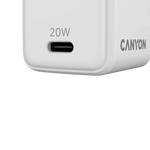 CANYON laadija CU20C GaN 20 W 1×PD EU valge