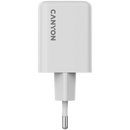 CANYON lādētājs CU45AC GaN 45 W 1×PD 1×QC EU balts