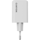 CANYON lādētājs CU45CC GaN 45 W 2×PD EU balts