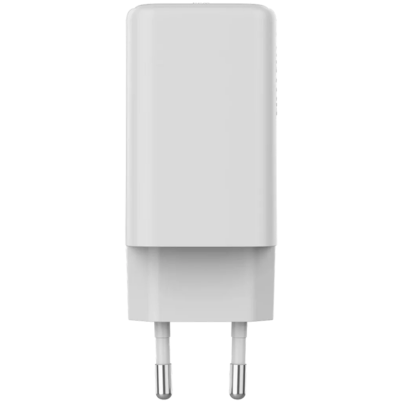 CANYON lādētājs CU65ACC GaN 65 W 2×PD 1×QC EU balts