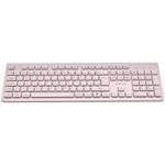 CANYON HKB-W01 bezvadu tastatūra, 2,4 GHz, 104 taustiņi, bēša