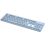 CANYON HKB-W01 bezvadu tastatūra, 2,4 GHz, 104 taustiņi, zila