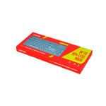 CANYON HKB-W01 bezvadu tastatūra, 2,4 GHz, 104 taustiņi, zila