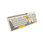 CANYON HKB-W03 bezvadu tastatūra, 2,4 GHz, 105 taustiņi, bēša