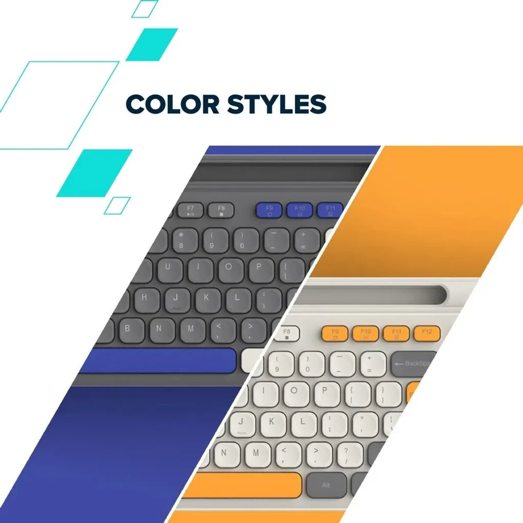 CANYON HKB-W03 bezvadu tastatūra, 2,4 GHz, 105 taustiņi, bēša
