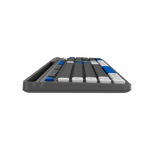 CANYON HKB-W03 bezvadu tastatūra, 2,4 GHz, 105 taustiņi, pelēka